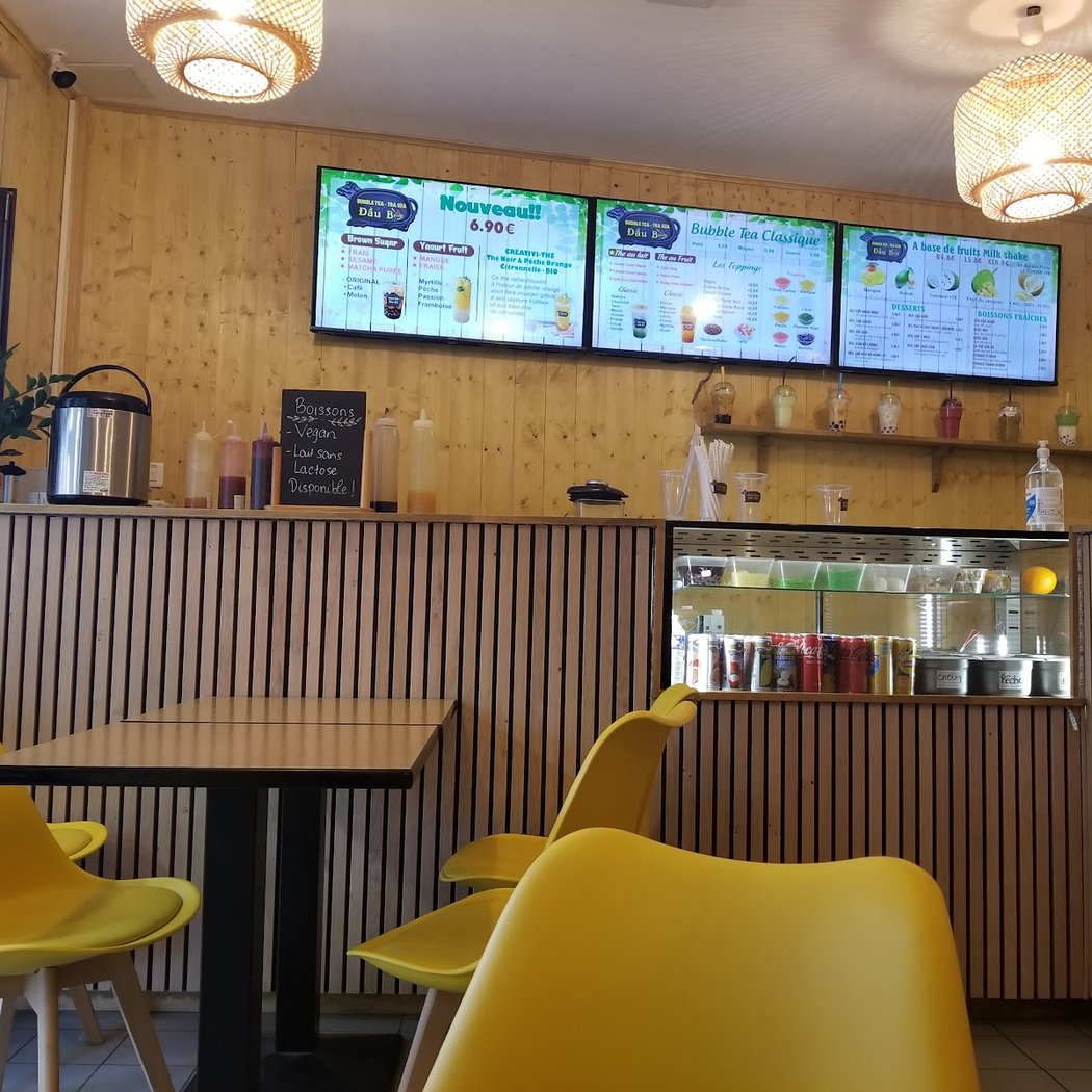 Dau bo bubble tea 2